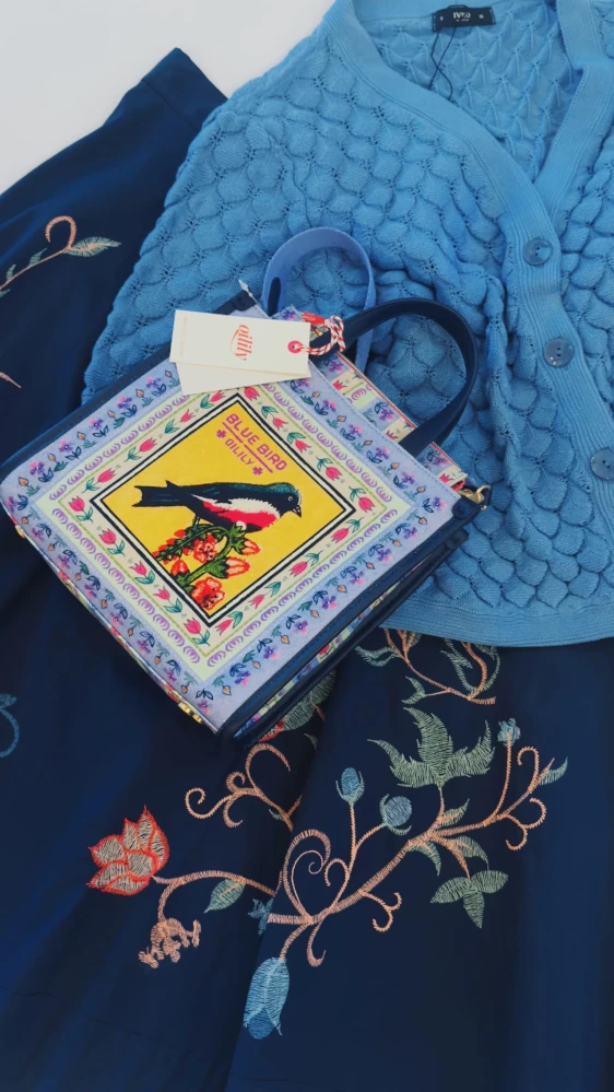 Oblečení IVKO, kabelka s ptáčkem Oilily - Butik Olallá Tišnov