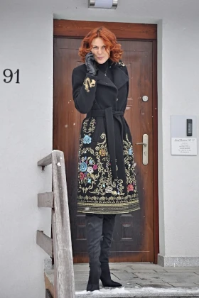 autorské šaty značky Ivko butik Olallá Tišnov