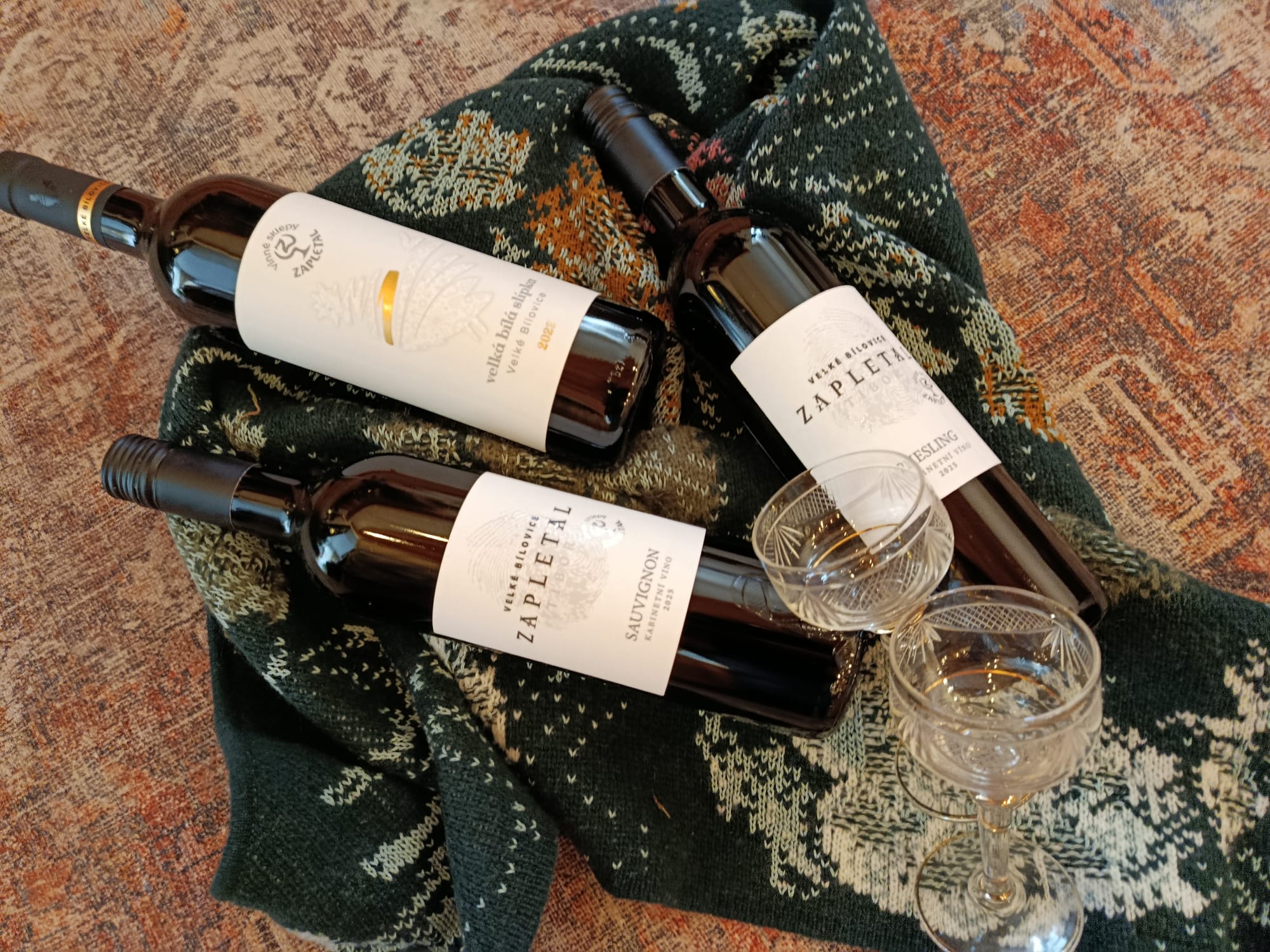 Víno z rodinného vinařství Zapletal