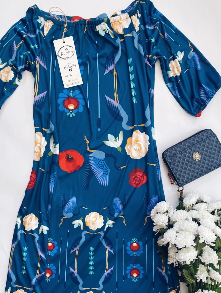 autorské šaty značky Pecka butik Olallá Tišnov